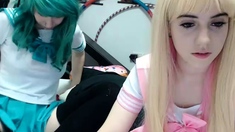 Teen lesbians eating pussy webcam