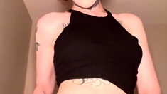 Solo webcam tranny masturbation