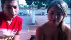Brazilian Teen Anal Couple On Webcam