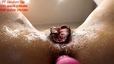 Close up anal gaping nasty hoe